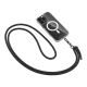 Phone Crossbody Strap Tech-Protect C1S Rope, Black