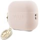 Guess AirPods Pro 2 Case 3D Rubber 4G Diamond Charm, Pink