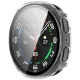 Чехлы Tech-Protect Defense для Samsung Galaxy Watch 44mm, 2 шт. (черный/прозрачный)