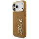 Karl Lagerfeld Karl Script Logo Phone Case Cover iPhone 17 Pro Max - Brown