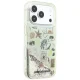 Чехол Karl Lagerfeld Liquid Glitter Beach & Sand для iPhone 17 Pro / 18 Pro, бежевый