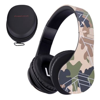 Беспроводные детские наушники PowerLocus P2 Kids, Camouflage