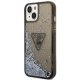 Guess Liquid Glitter Palm Case for iPhone 14 6.1\" Black