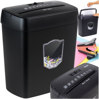 Izoxis 00025663 Document Shredder 12L, P-4, Black