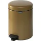 Мусорное ведро с педалью Brabantia NewIcon 5 л, Warm Gold