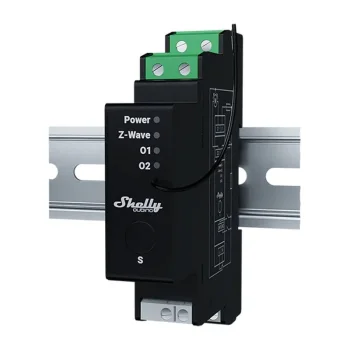 Viedais DIN relejs Shelly Qubino Wave Pro Shutter 16A
