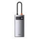 USB-C Хаб Baseus Metal Gleam Series 4in1 (USB 3.0, USB 2.0, HDMI, PD) Серый