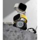 Ringke Slim 2 gab. aizsargvāciņi Apple Watch Ultra 1/2 (49mm) caurspīdīgs/melns