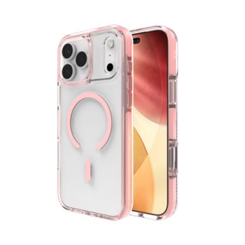 Чехол ZAGG Santa Cruz Snap MagSafe для iPhone 17 Pro Max — розовый