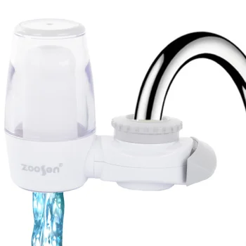 Ūdens filtrs krānam ar keramisko kasetni Zoosen ZSW-050, balts