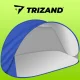 Trizand pašuzceļamā pludmales telts 150x100x80cm