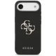 Guess Grained Big 4G & Classic Logo vāciņš iPhone Air - melns