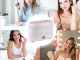 Electric Makeup Brush Dryer for 12 Brushes with Timer