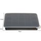 Silicone Ice Cube Mold with Lid, 15 pcs, Grey