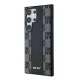 Чехол DKNY для Samsung Galaxy S24 Ultra Leather Checkered Mono MagSafe, черный