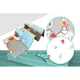 Divpusējs salokāms putu paklājs bērniem Nicekids, Putniņi, 150x200 cm
