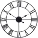 Настенные часы Retro Vintage Loft 3D, 60 см, черные