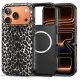 Tech-Protect Lamano MagSafe telefona vāciņš maciņs iPhone 17 Pro telefonam – melns un brūns | Phone Case Cover