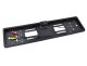 Auto License Plate Frame with Rear View Reverse Backup Camera, Black