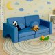Модульный детский диван Ecotoys TMSRT-15-NB 10 элементов Синий