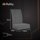Ruhhy 00025990 Chair Covers, 6 pcs, Dark Grey