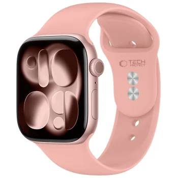 Tech-Protect Silicone siksniņa Apple Watch 44 / 45 / 46 / 49 mm, rozā