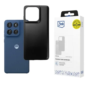 3mk Matt Case vāciņš Motorola Moto Edge 60 / 60 Fusion, Matēti melns