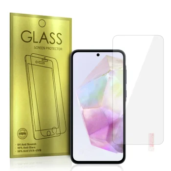 Samsung Galaxy A35 ( SM-A356E/DS ) / A55 ( SM-A556B/DS ) - Защитное Стекло (Узкое, до...