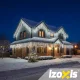 Гирлянда-сосульки Izoxis 500 LED 22.5м IP44, холодный белый