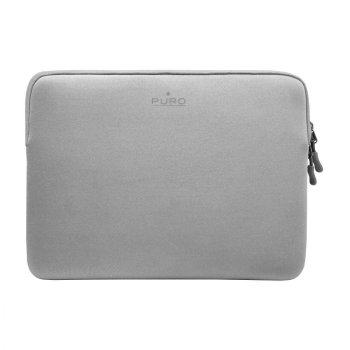 14" Laptop Sleeve Puro Sleeve Gray Neoprene