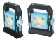 LED solārā tūrisma lampa / kempinga lukturis ar Powerbank funkciju, zils