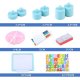 Kids Wooden Market Stall Store Pretend Play Toy, Pink