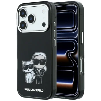 Чехол Karl Lagerfeld Karl&Choupette MagSafe для iPhone 17 / 18 Pro Max, черный