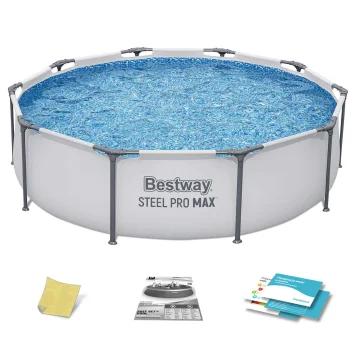 Каркасный бассейн Bestway 56406 Power Steel 305 x 76 см