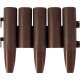 Garden Edging Plonos 220 cm PL-961, brown