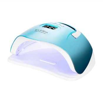 UV/LED лампа для ногтей Glow F2 BP 220W, бирюзовая