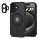 Tech-Protect iPhone 16 Case MagCam MagSafe, Semi-Transparent