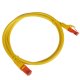 Сетевой кабель Maclean MCTV-301 Y UTP Cat6 Patchcord, 1м, Желтый