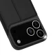 Dux Ducis iPhone 17 Pro Max atverams vāciņš maciņš grāmatiņa Skin Pro, melns