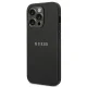 Чехол Guess для iPhone 14 Pro Saffiano Strap, черный