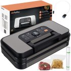 Ruhhy 24757 Vacuum Sealer with Double Pump and Built-in Cutter, 95 kPa