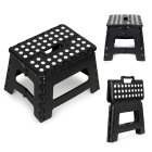 ModernHome Folding Step Stool, 9 Inch Plastic Stool for Adults and Kids, 265 lbs Capacity