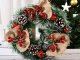 Christmas Wreath with Decorations, 30 cm