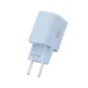 Tech-Protect NCM33W divu pieslēgvietu tīkla lādētājs PD30W/QC3.0, zils