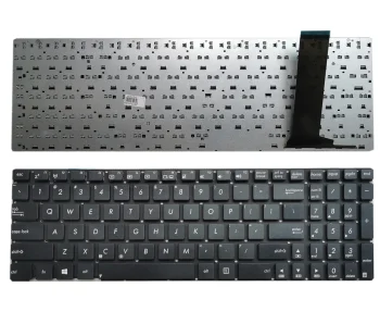 Asus N56, N76, R500, S550 klaviatūra (US), melna