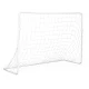 Movepro Treniņu futbola vārti ar mērķa paklāju 180x122 cm Balti