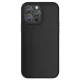 Apple Iphone 13 Pro Max 6,7\" Uniq Etui Lino Hue Case Cover, Black | Telefona Maciņš Vāks Apvalks Bampers