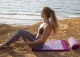 Akupresūras akupunktūras paklājs masāžas adatu paklājiņš 65x40cm, Kuzņecova aplikators, zils | Acupressure...