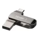Флешка Lexar JumpDrive D400 Dual USB-C / USB-A 3.1 64GB