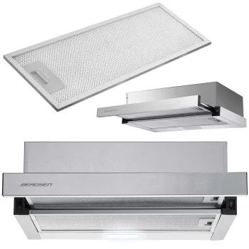 Телескопическая кухонная вытяжка Berdsen BT-233 50 см Inox
